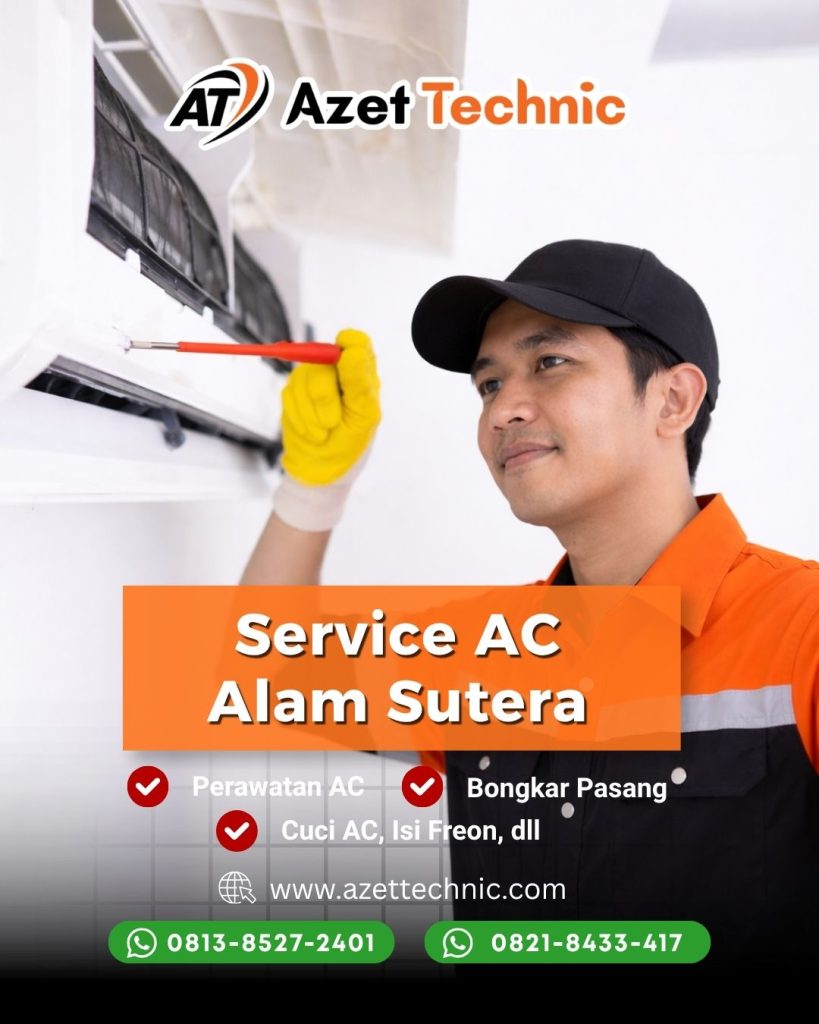 Service AC Alam Sutera Azet Technic